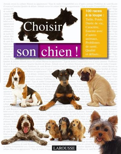 Choisir son chien ! : 100 races à la loupe