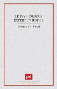 Le Psychologue expert en justice