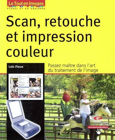 Scan, retouche et impression couleur