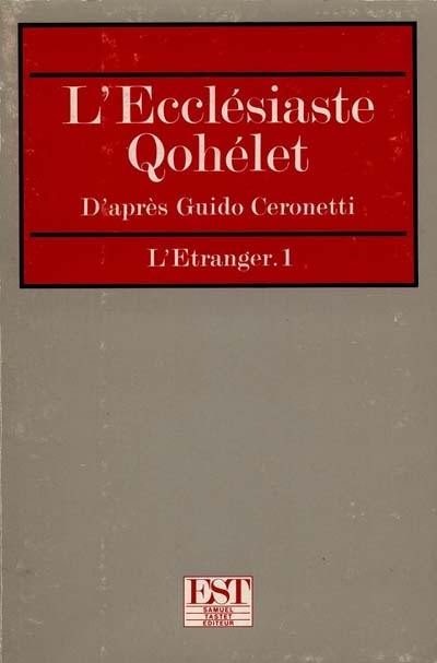 L'Ecclésiaste, Qohélet