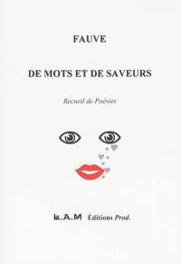 De mots et de saveurs : recueil de poésies