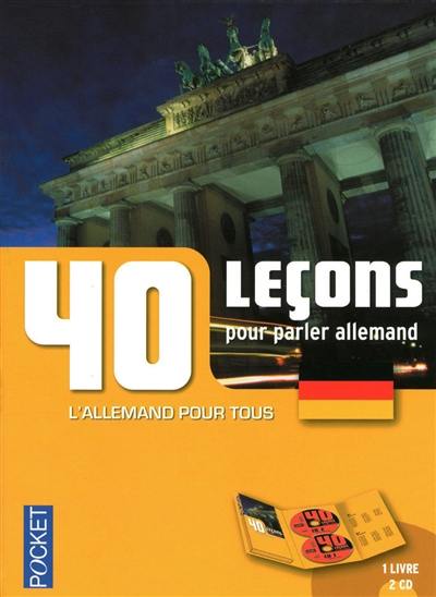 40 leçons pour parler allemand