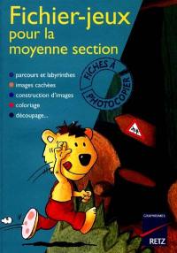 Fichier-jeux pour la moyenne section