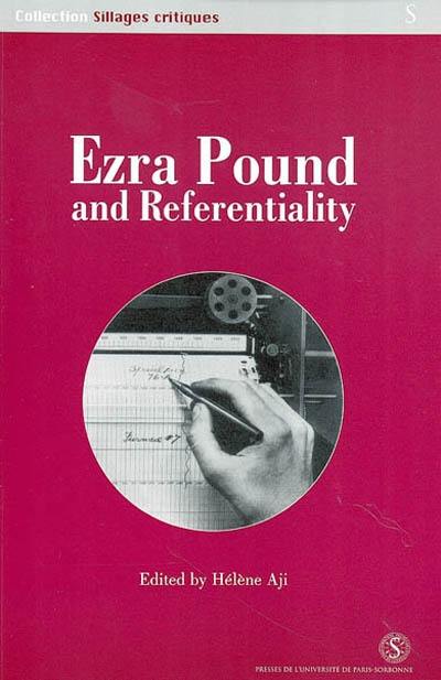 Ezra Pound and referentiality