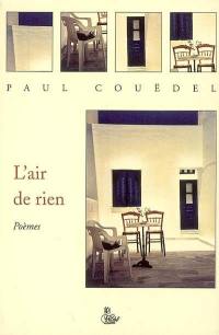 L'air de rien : poèmes