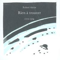 Rien à trouver