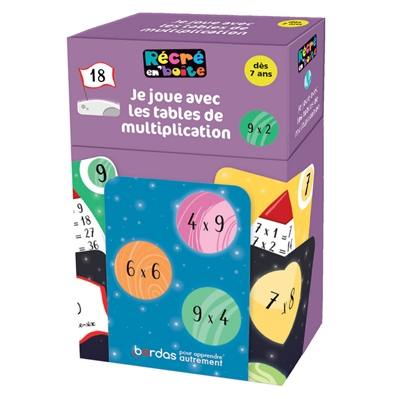 Je joue avec les tables de multiplication