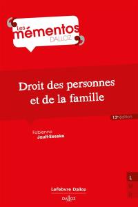 Droit des personnes et de la famille