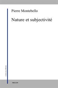 Nature et subjectivité