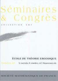 Ecole de théorie ergodique