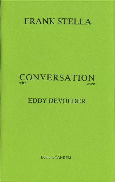 Conversation avec Eddy Devolder