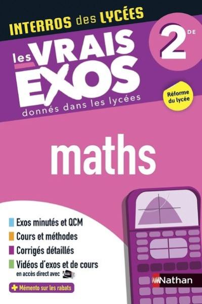 Maths 2de : les vrais exos donnés dans les lycées : réforme du lycée