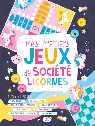 Mes premiers jeux de société licornes