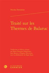 Traité sur les Thermes de Balaruc