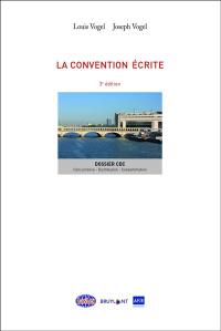 La convention écrite