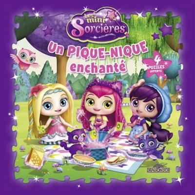 Les mini-sorcières : un pique-nique enchanté : 4 puzzles offerts