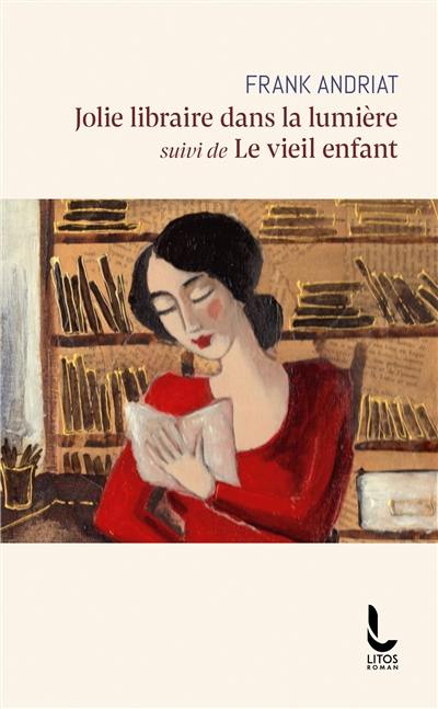 Jolie libraire dans la lumière. Le vieil enfant