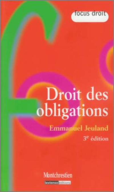 Droit des obligations