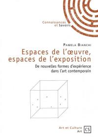 Espaces de l'oeuvre, espaces de l'exposition : de nouvelles formes d'expérience dans l'art contemporain