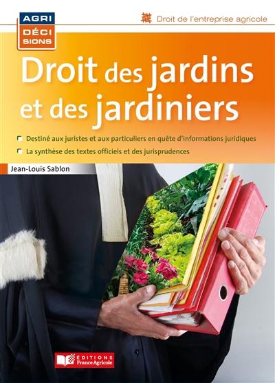 Droit des jardins et des jardiniers