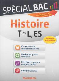 Histoire : terminales L, ES : nouveaux programmes