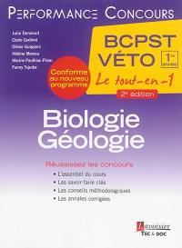 Biologie géologie BCPST-Véto 1re année : le tout-en-1