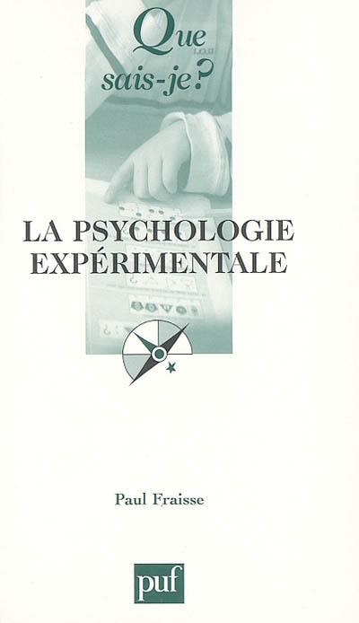 La psychologie expérimentale