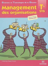 Management des organisations, terminale STG : nouveau programme