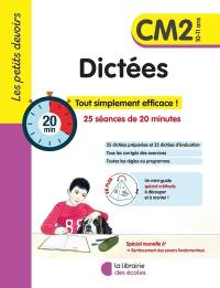 Dictées CM2, 10-11 ans : 25 séances de 20 minutes