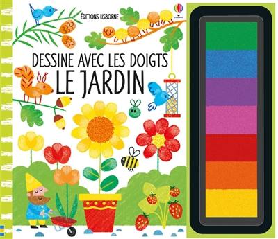 Dessine avec les doigts : le jardin