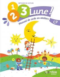 1, 2, 3 lune ! Méthode de lecture, CP : manuel de code en ateliers