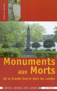 Monuments aux morts de la Grande Guerre dans les Landes