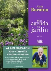 Mon agenda du jardin 2016