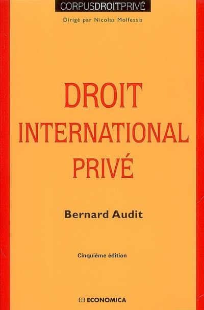 Droit international privé