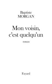 Mon voisin, c'est quelqu'un : nature morte V