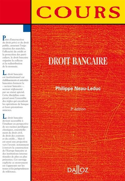 Droit bancaire