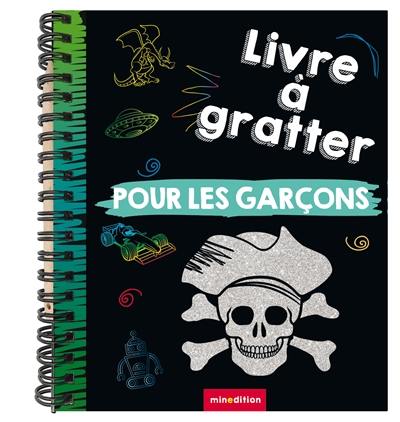 Livre à gratter pour les garçons