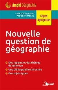 Les espaces du tourisme et des loisirs : Capes, agrégation