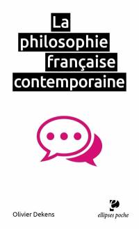 La philosophie française contemporaine