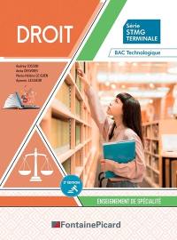 Droit, bac technologique série STMG terminale, enseignement de spécialité