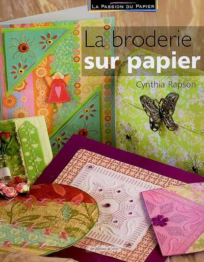 La broderie sur papier