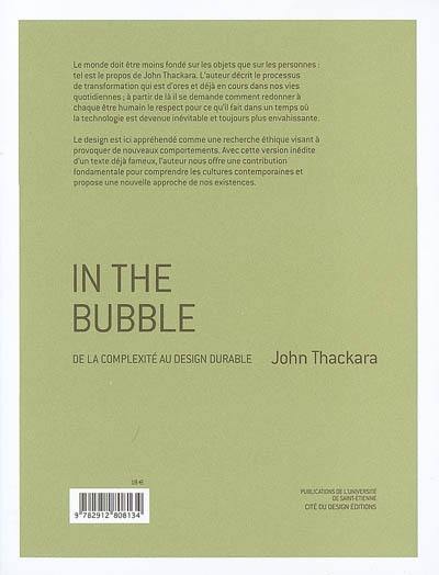 In the bubble : de la complexité au design durable