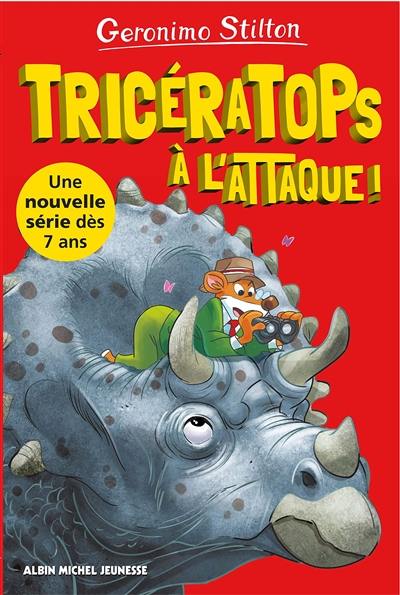 Sur l'île des derniers dinosaures. Tricératops à l'attaque !