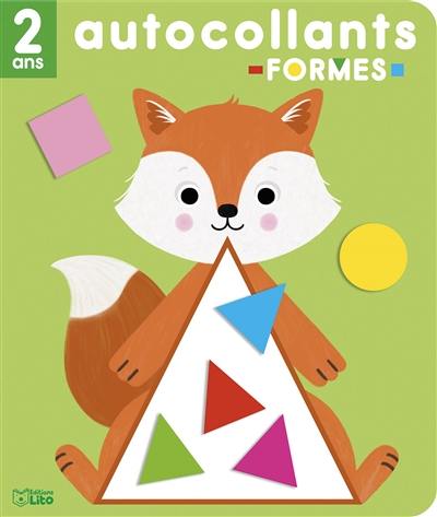 Les bébés animaux : autocollants formes : 2 ans