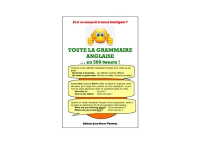 Toute la grammaire anglaise... en 500 tweets ! : et si on essayait le tweet intelligent ?