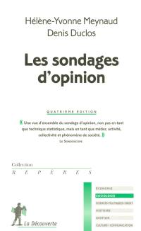 Les sondages d'opinion