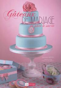 Gâteaux de mariage en pâte à sucre