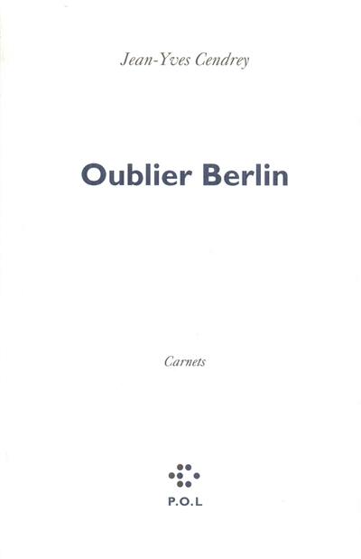 Oublier Berlin