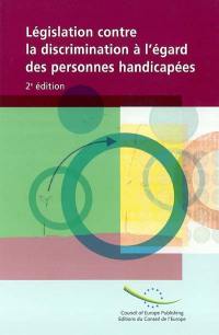 Législation contre la discrimination à l'égard des personnes handicapées