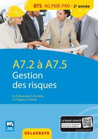 Gestion des risques : A7.2 à A7.5, BTS AG PME-PMI 2e année